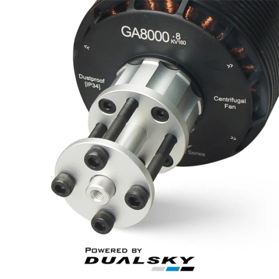 NEW Dualsky GA8000 Motor High-power Brushless Motor Fixed Wing Aircraft Model Multi-rotor 80-120cc Gasoline Engine Vtol UAV DIY